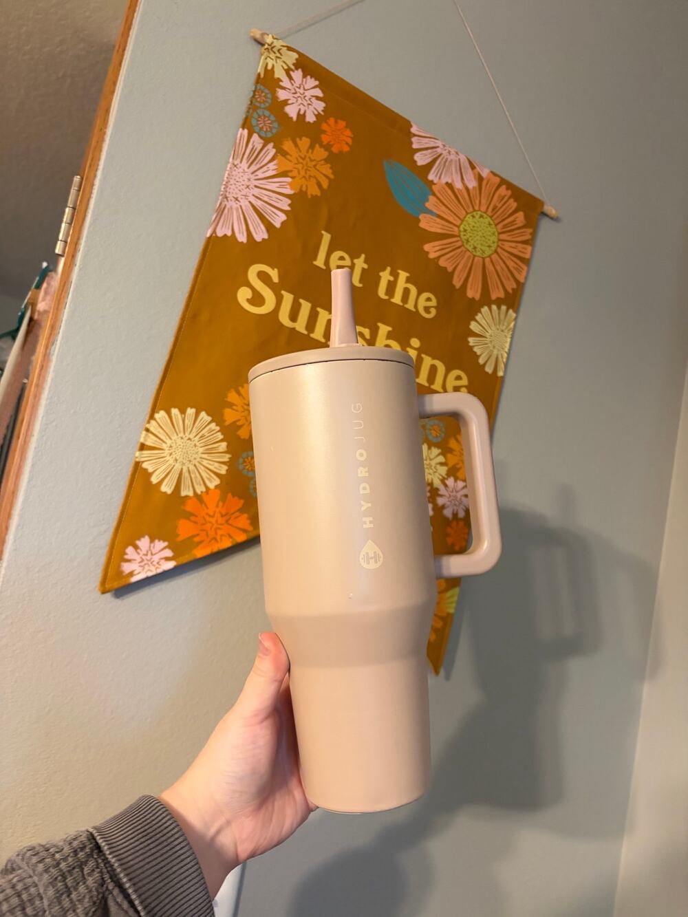 Autumn oak 40oz HydroJug (flip top)